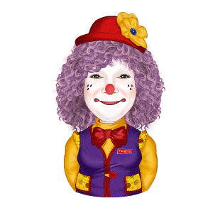 Hi! I'm Pockets the Clown.
